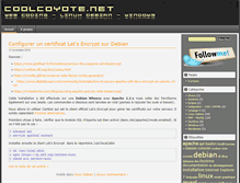 Tablet Screenshot of coolcoyote.net